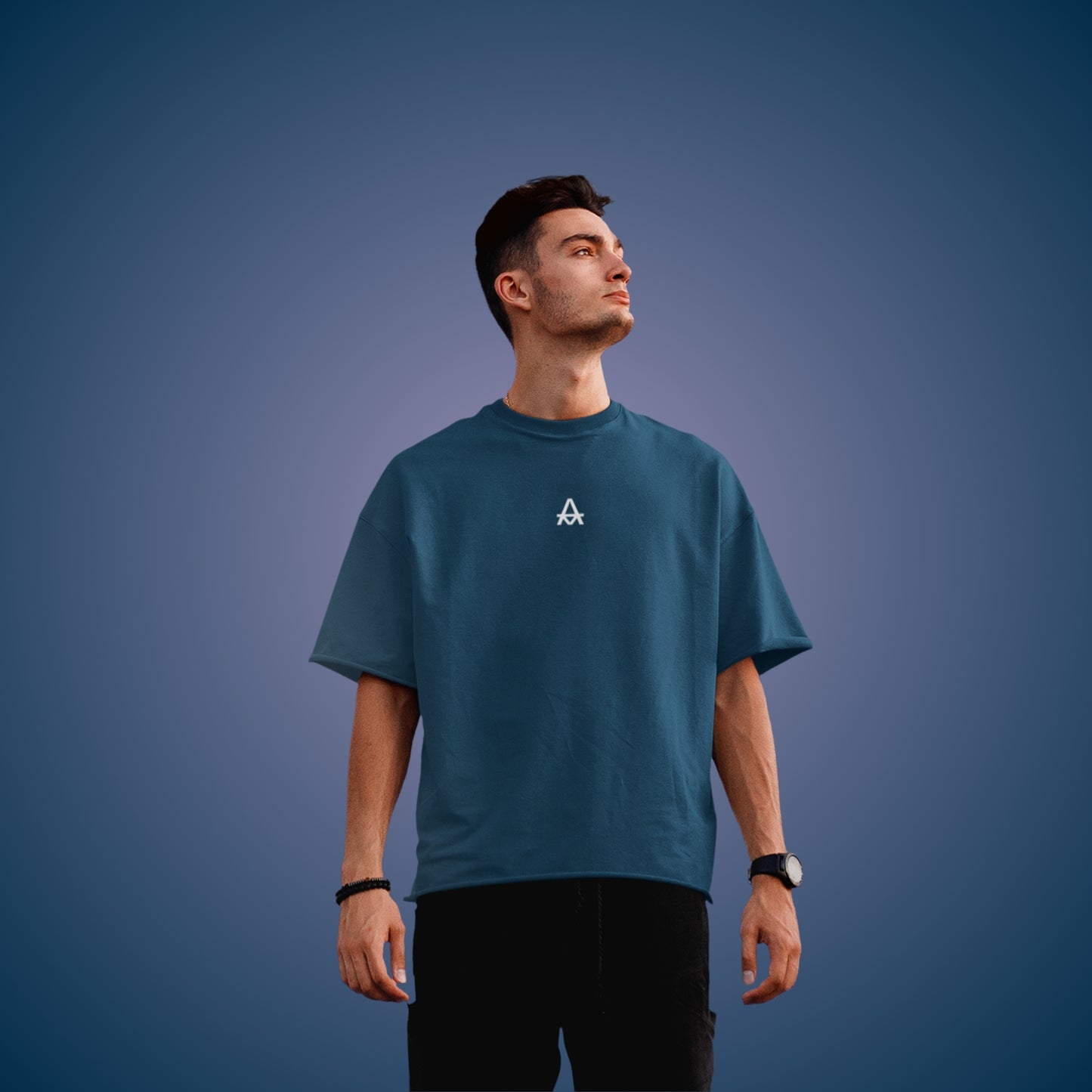 Navy Blue Oversized T shirt