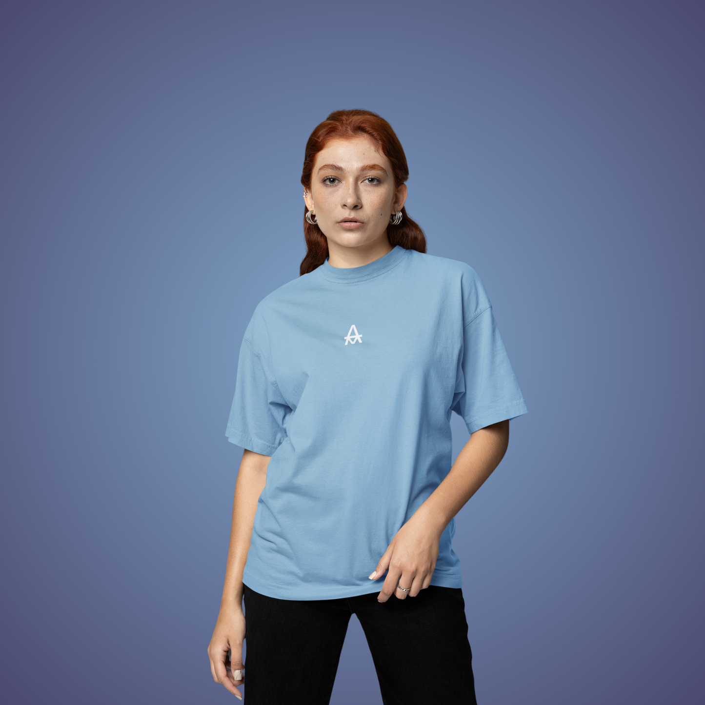 Baby Blue Oversized T-shirt