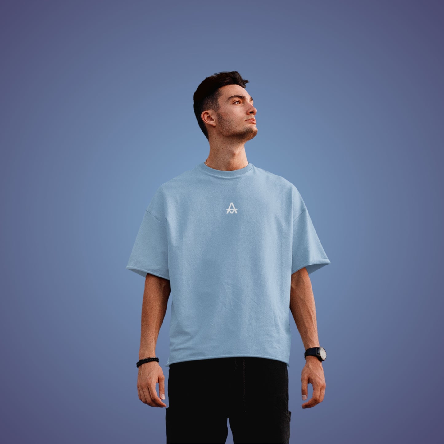 Baby Blue Oversized T-shirt