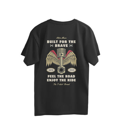 " BUILT FOR THE BRAVE " OVERSIZE T-SHIRT